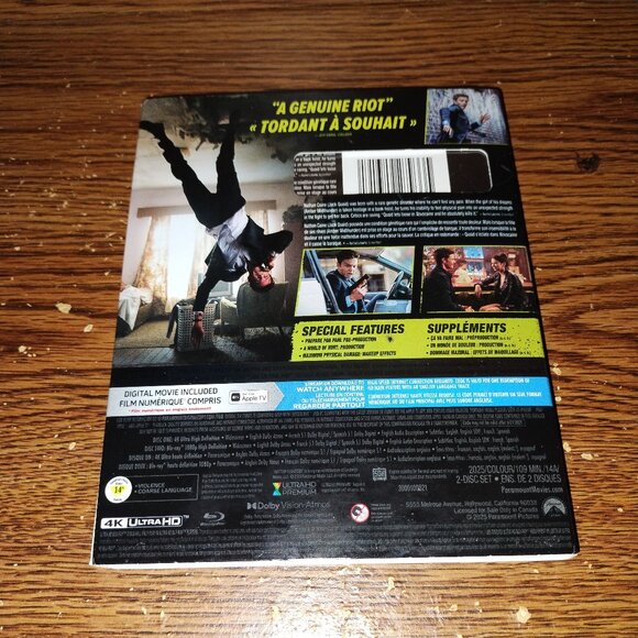 Novocaine (4K Ultra HD, 2025, Canadian) w/ slipcover - Picture 2 of 5